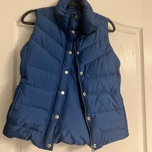 J crew puff vest
